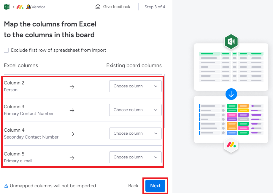 Map the column from Excel to the columns in this board.PNG